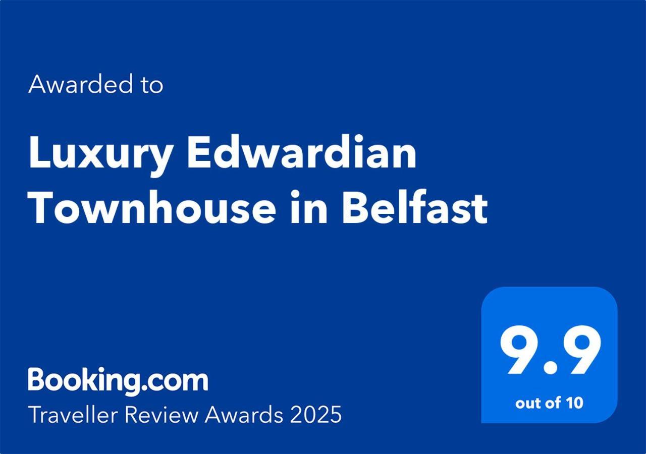 Vila Luxury Edwardian Townhouse In Belfast Exteriér fotografie